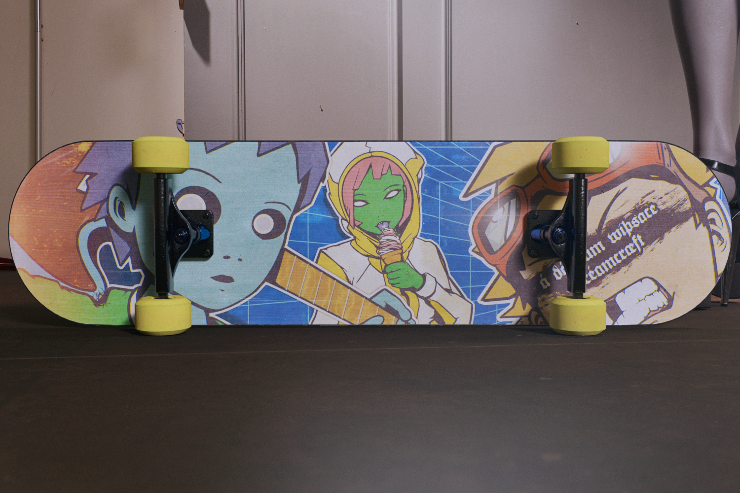 twintail skateboard deck